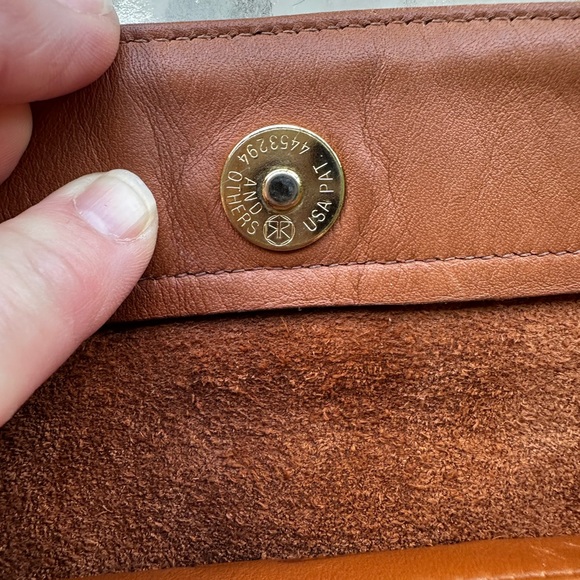 Brown Leather Tote Bag Coach - Picture 6 of 8